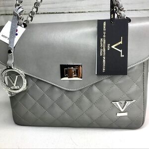 V Italia 1969 Grey Handbag NWT